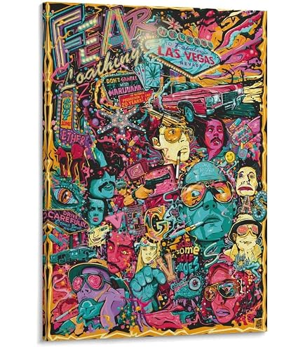 Amazon.com: Fear And Loathing In Las Vegas Poster 22 x 34in