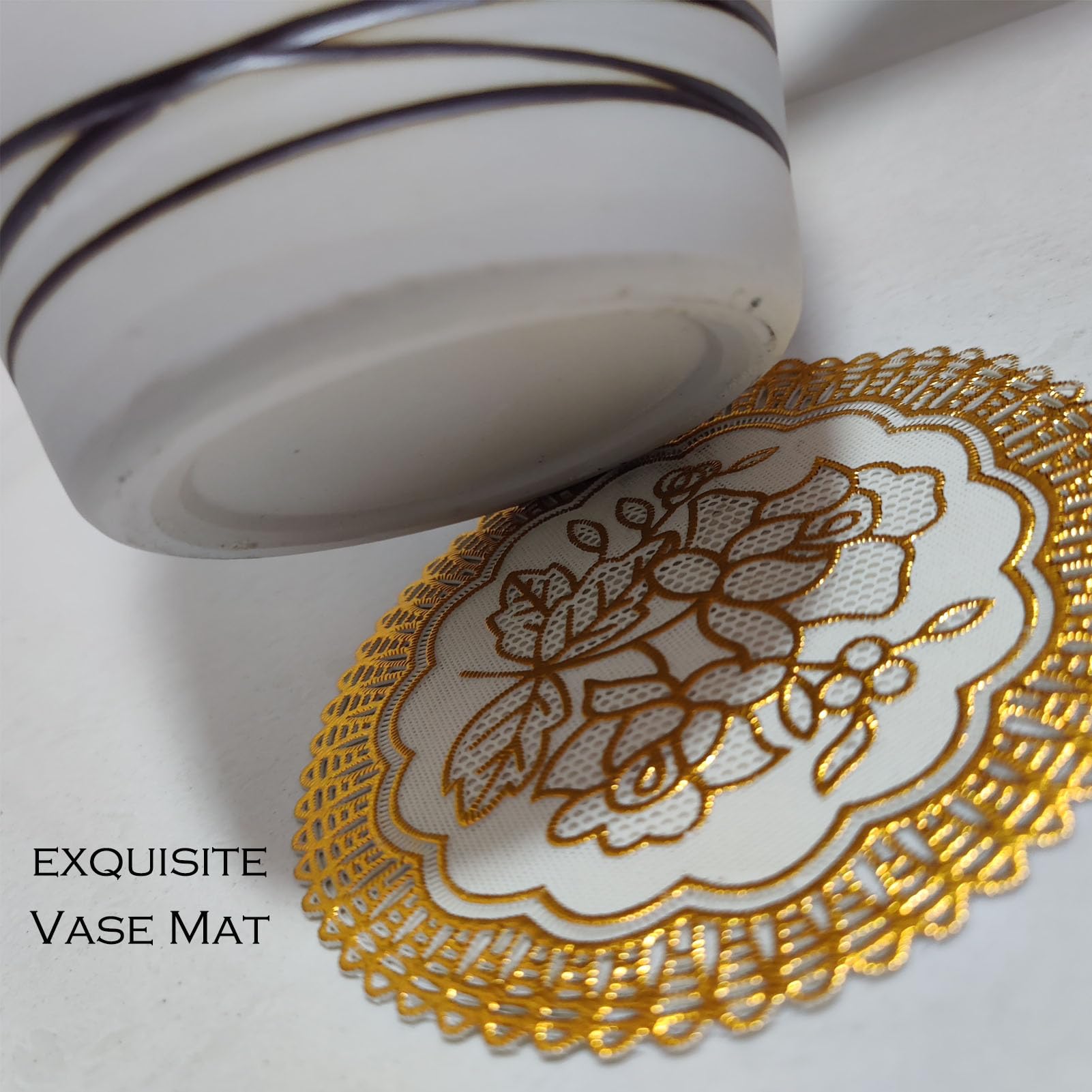 Ceramic Rustic Farmhouse Vase, 12.6" Large Vintage Flower Vase for Home Decor, Tall Boho Textured Vase for Living Room, Table, Mantel, Shelf and Centerpieces Decor and Housewarming - Image 8