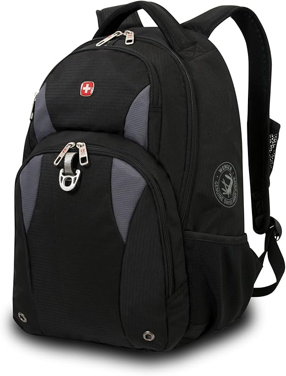Wenger Laptop (15 inch) Backpack Black/Grey/Red (SA3250) Amazon.co