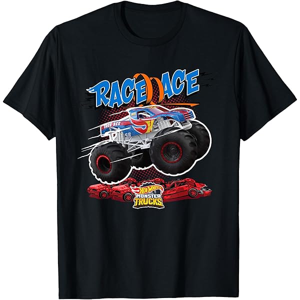 Amazon.com: Hot Wheels Monster Trucks Crash Zone Tiger Shark Race
