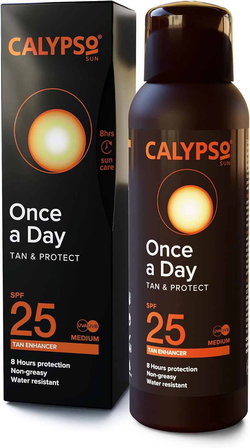 Calypso Once A Day Tan & Protect SPF25 200 ml CALC25TAN