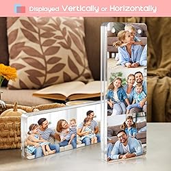 Vowcarol Photo Booth Frame 2x6 Picture Frame, Clear