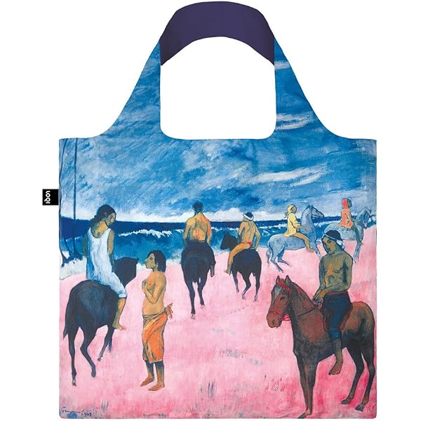 LOQI Museum Vincent Van Gogh The Starry Night Bag Borsa da spesa, 50 cm