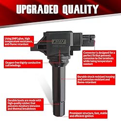 MACAX Set of 4 Ignition Coils UF747 22433AA700