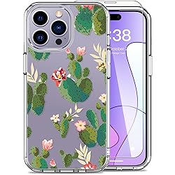 LUHOURI for iPhone 15 Pro Max Case with Screen