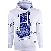 SCREENSHOT Mens Urban Premium Fleece Hoodie - Animation Cartoon Character Embroidery Patch Gel Print Hooded Sweatshirt