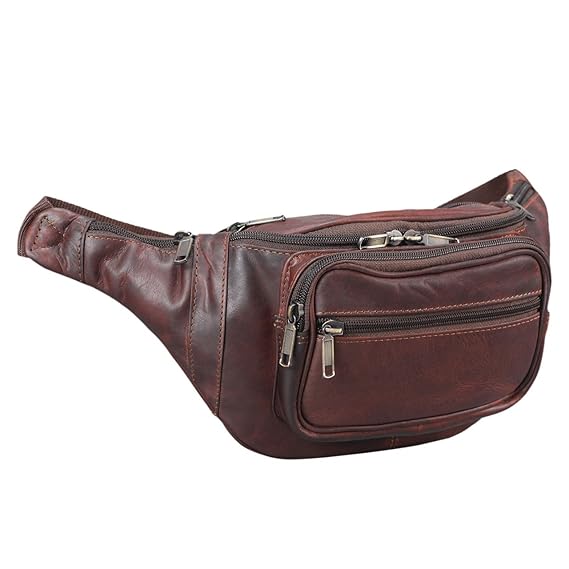 STILORD 'Maverick' Leder Bauchtasche Gürteltasche Umhängetasche Hüfttasche Kameratasche Handy Reise Festival Trekking Damen H