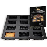 Flexipan by Silpat&reg; #1 Original Non-Stick Baking Mold Handcrafted in France Since 1965 - Trusted by World-Class Chefs - Certified Food Safe Flexipan&reg; Technology (12 French Cookie Mold)