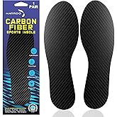 Carbon Fiber Insole 1 Pair for Men & Women, Rigid Support Carbon Fiber Shoe Inserts for Arthritis,Turf Toe, Hallux Limitus, Foot Fractures (11.61 Inch,Women's 14-14.5, Men's 13-13.5)