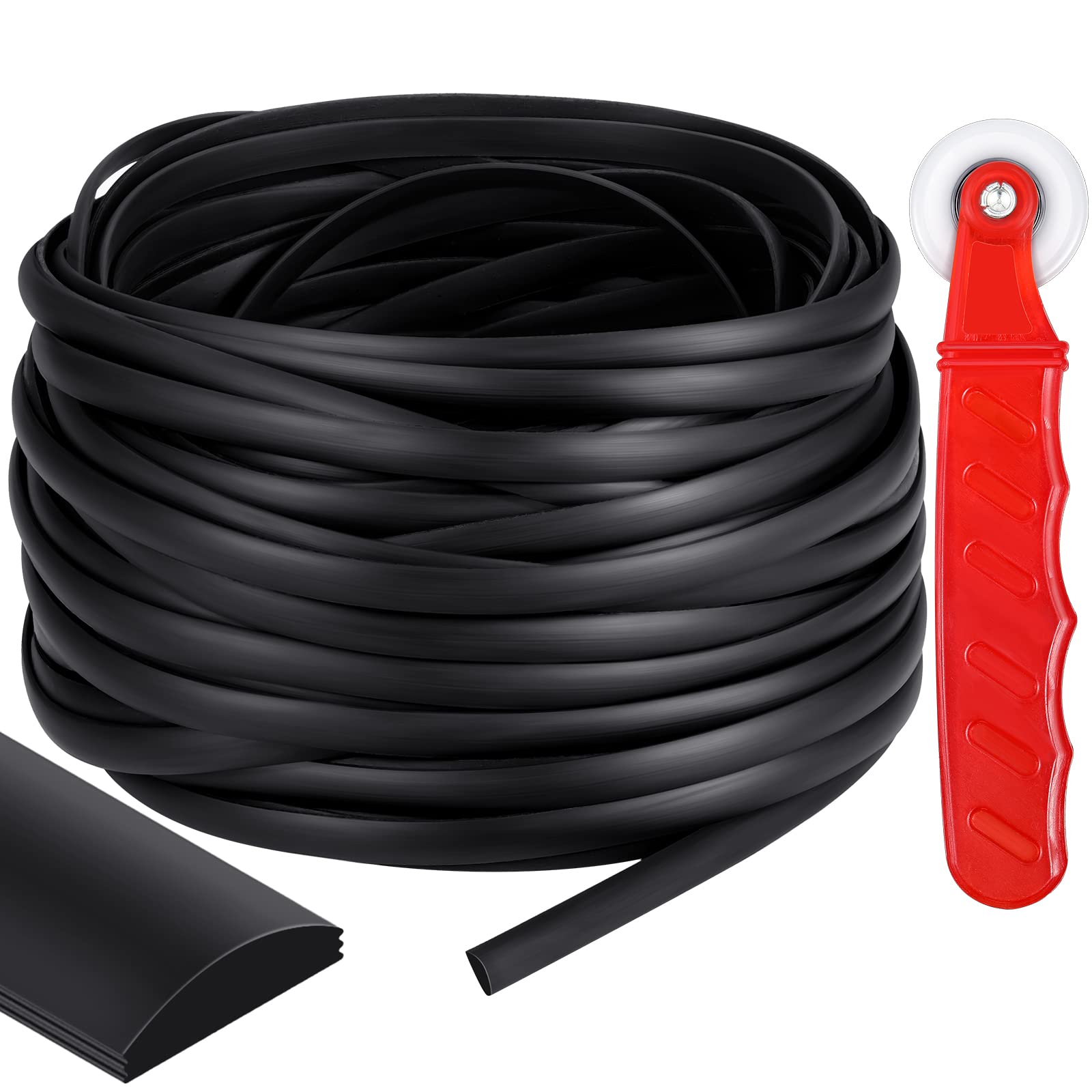 Window Screen Spline IAM Industries - .125x25' Black Replacement Spline 25 Foot Screen Spline