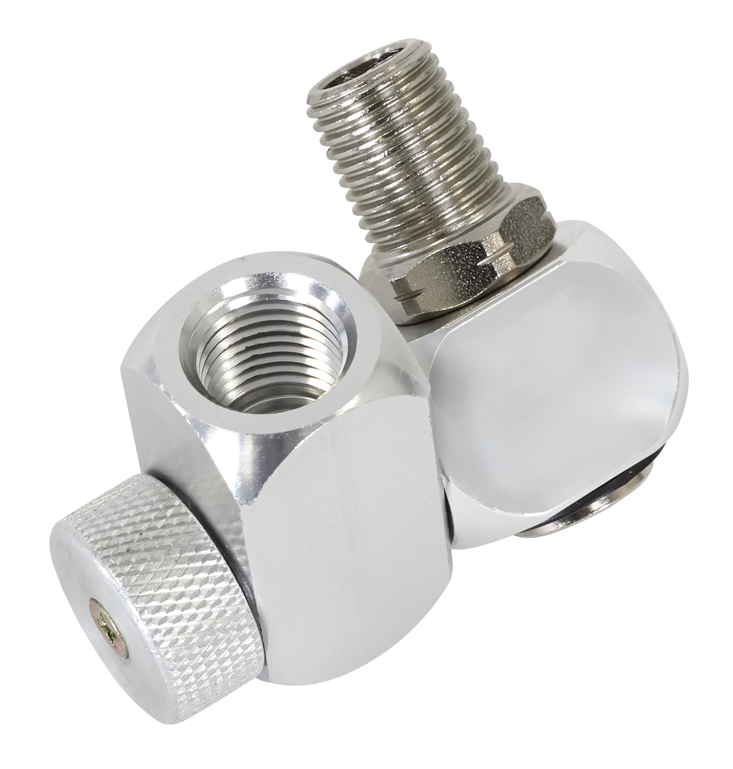 Sealey Sa900 Z-Swivel Air Hose Connector with Regulator 1/4Bsp