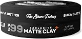 The Shave Factory Matte Clay 150ml Extra Hold Shea Butter De Luxe view 1