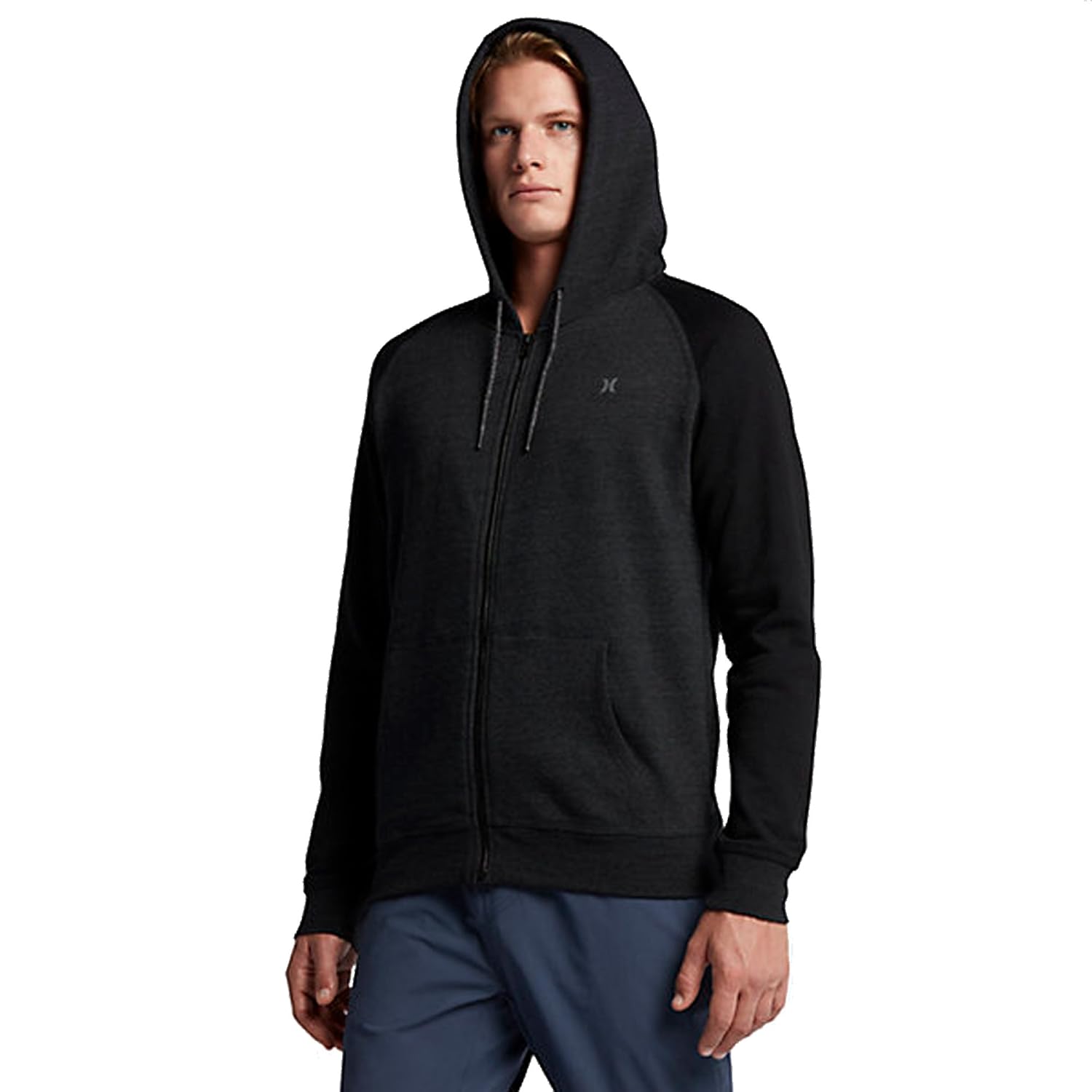 Hurley Mens Bayside Zip Hoodie Men Surf, Skate & Street