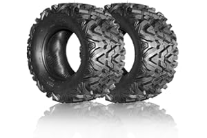 Motorhot 2PCS ATV/UTV Tires 26x11-12 6 PLY Rear Off-Road Tires All Terrain 26x11x12 26-11/12 Tubeless Tires