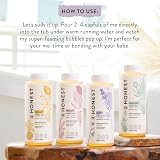 Honest Company Bubble Bath Sweet Almond 12 oz Gentle Nourishing for Kids Baby view 6