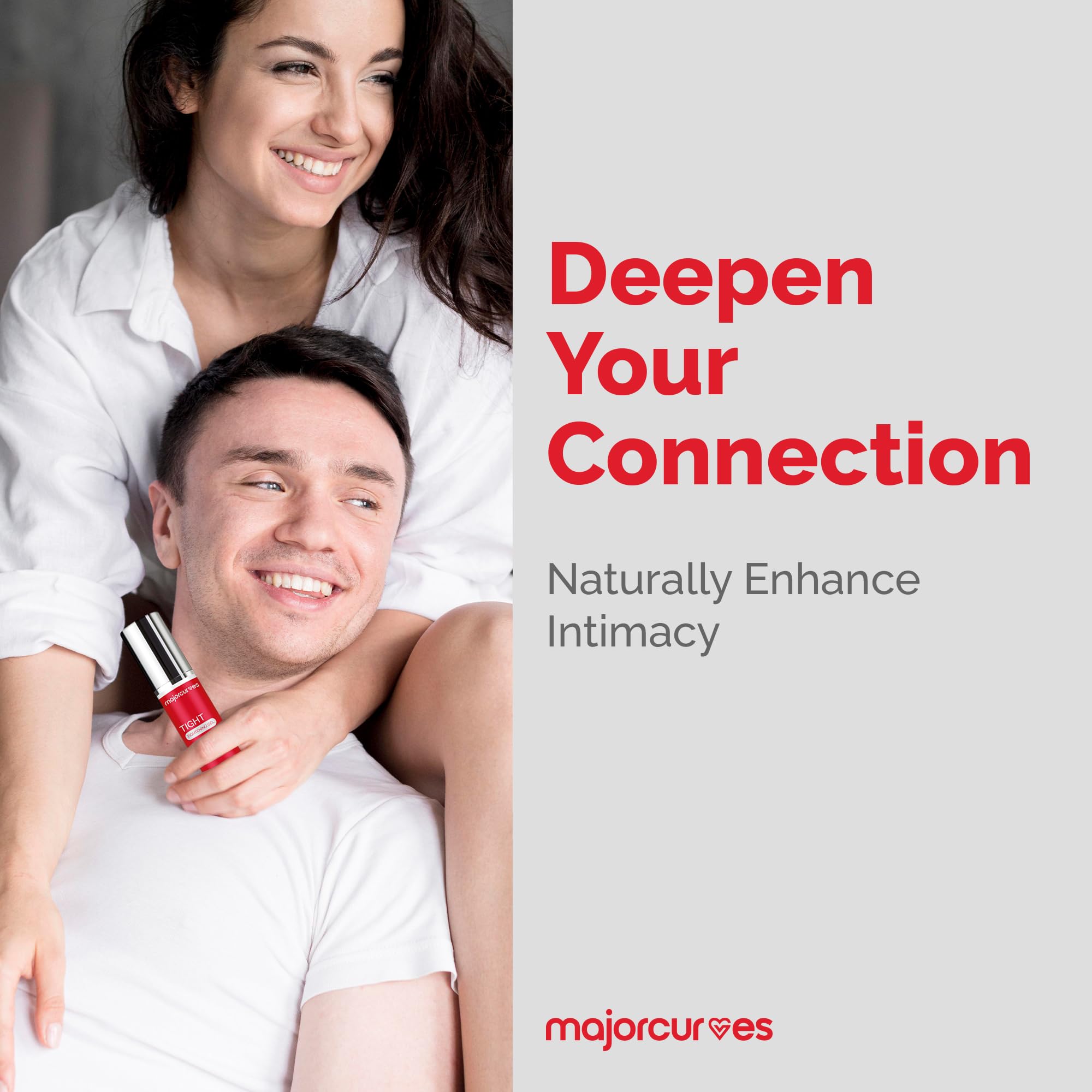 Major Curves Feminine Tightening Gel – Fast-Acting Herbal Firming Formula for Women – Natural Botanical Blend for Comfort, Freshness & Confidence – Non-Greasy, Easy to Apply