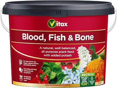 Vitax Blood Fish & Bone Organic Fertiliser 10Kg General Purpose