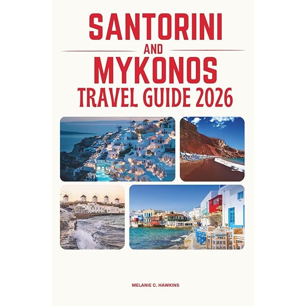 Crete, Mykonos, and Santorini Travel Reference Map 1:265k/70k
