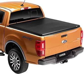 Amazon Com Gator Etx Soft Tri Fold Truck Bed Tonneau Cover 59501 Fits 2005 2020 Nissan Frontier 5 Bed Made In The Usa Automotive