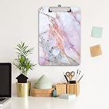 Hnogri Plastic Clipboard A4 Low Profile Clip Fashion Color Clipboards view 4