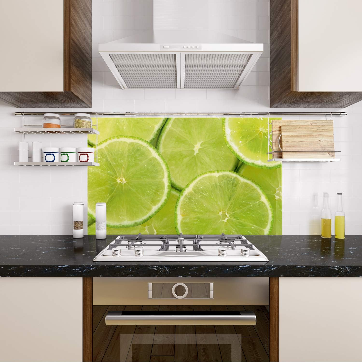 Bild Motiv Limette Grun Wandschutz Kuche Herd 60x40cm Kuchenspiegel Glasbild Als Kuchenruckwand Grazdesign Kuchen Spritzschutz Glas Spritzschutz Elektro Grossgerate Livemillennium Com