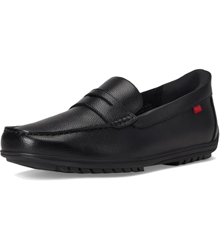 Hush Puppies Zone Slip On Shoes Mens 10 Black Leather Comfort H100050 NEW Hush Puppies Leather Upper Black Casual Shoes for Men for  main image 3