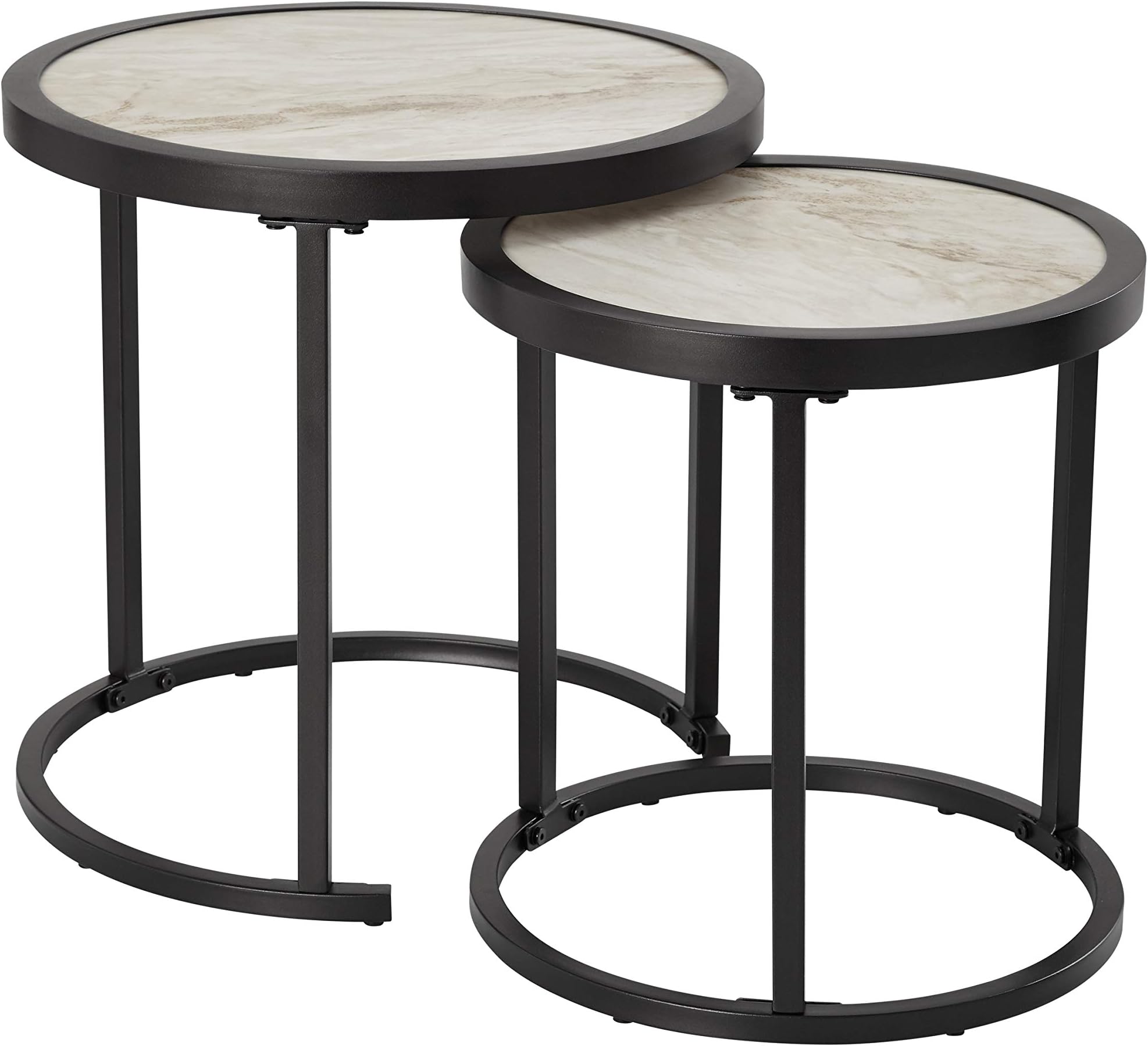 Better Homes & Gardens River Oaks 2 Piece Nesting Side Tables