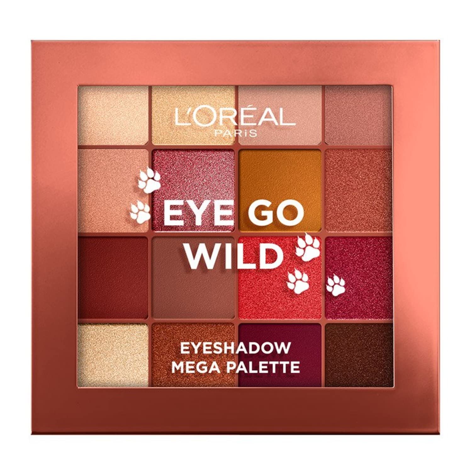 L'Oreal Make Up Eye Go Wild Eyeshadow Mega Palette 17 Gr