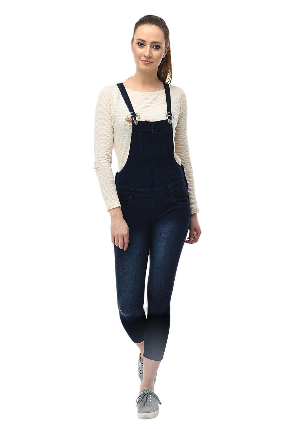 aakrithi women denim dungaree