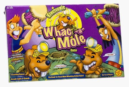 whack a mole electronic game