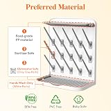 Lifewit 15-Hooks Baby Bottle Drying Rack Countertop Organizer view 5