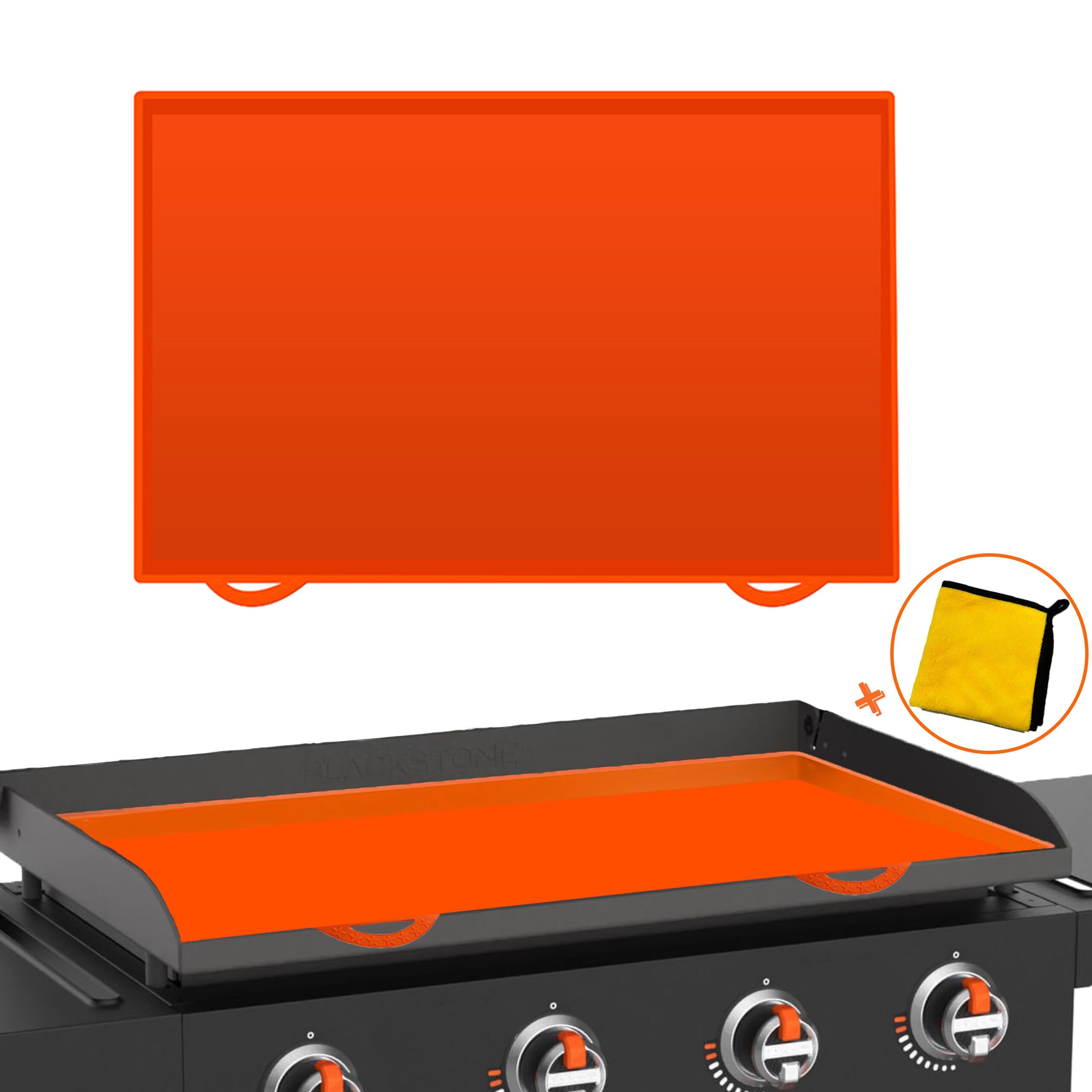 Photo 1 of 36 Inch Blackstone Grill Cover Griddle Accessories Blackstone Silicone Griddle Cover Durability Provide Year-Round Protection for Grilling Accessories