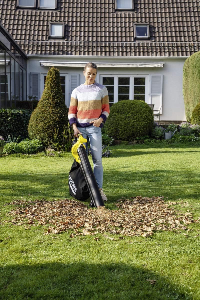 Kärcher BLV 18-200 Cordless Battery Blower Vac with mulching function, air speed: 200km/h, collection box volume: 45l - Image 5