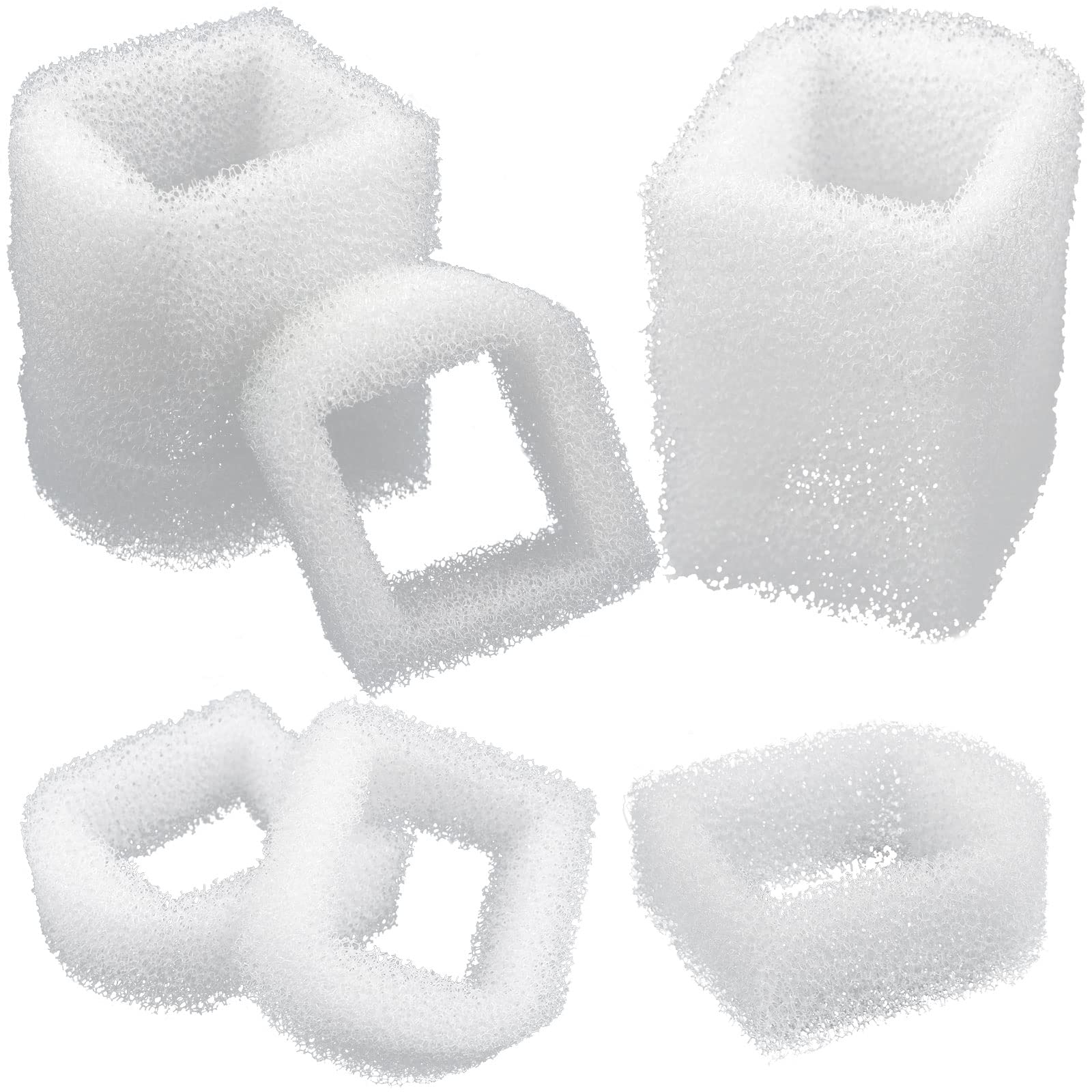 Photo 1 of 30 Pieces Pet Fountain Filter Foam Replacement Filters Foam Sponge Pre-Filters Drinking Water Fountain Filter Compatible with Drinkwell Ceramic and 360 Stainless Steel Pet Dog Cat Fountains