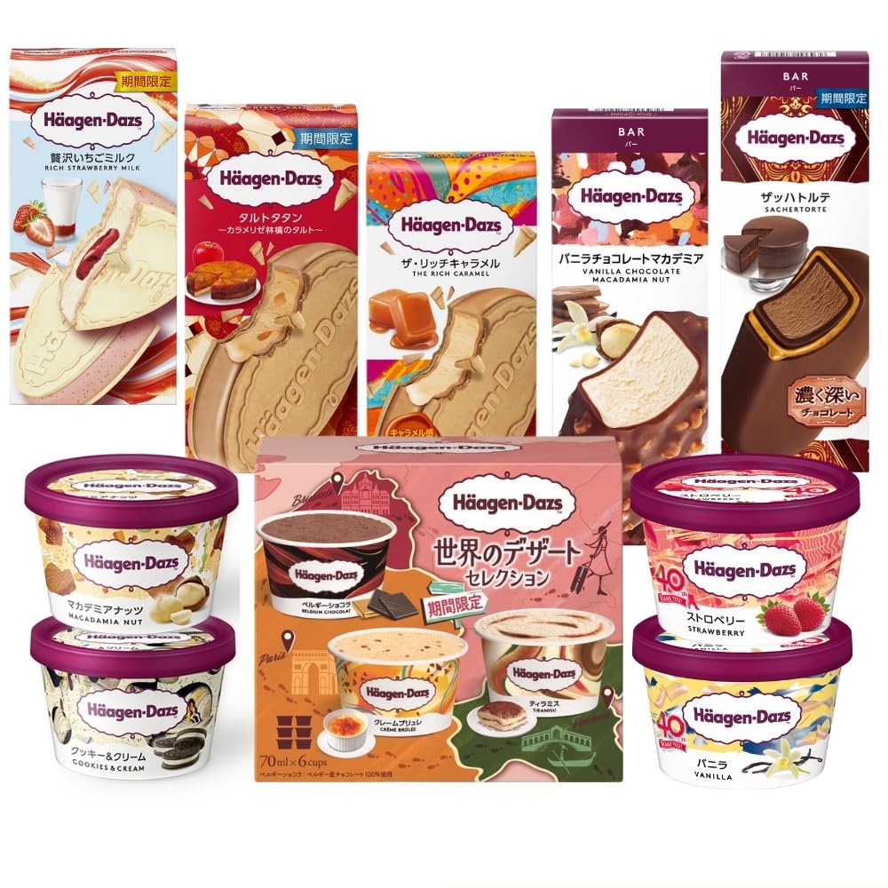 ハーゲンダッツ アイスクリーム アニバーサリーギフトセット商品画像