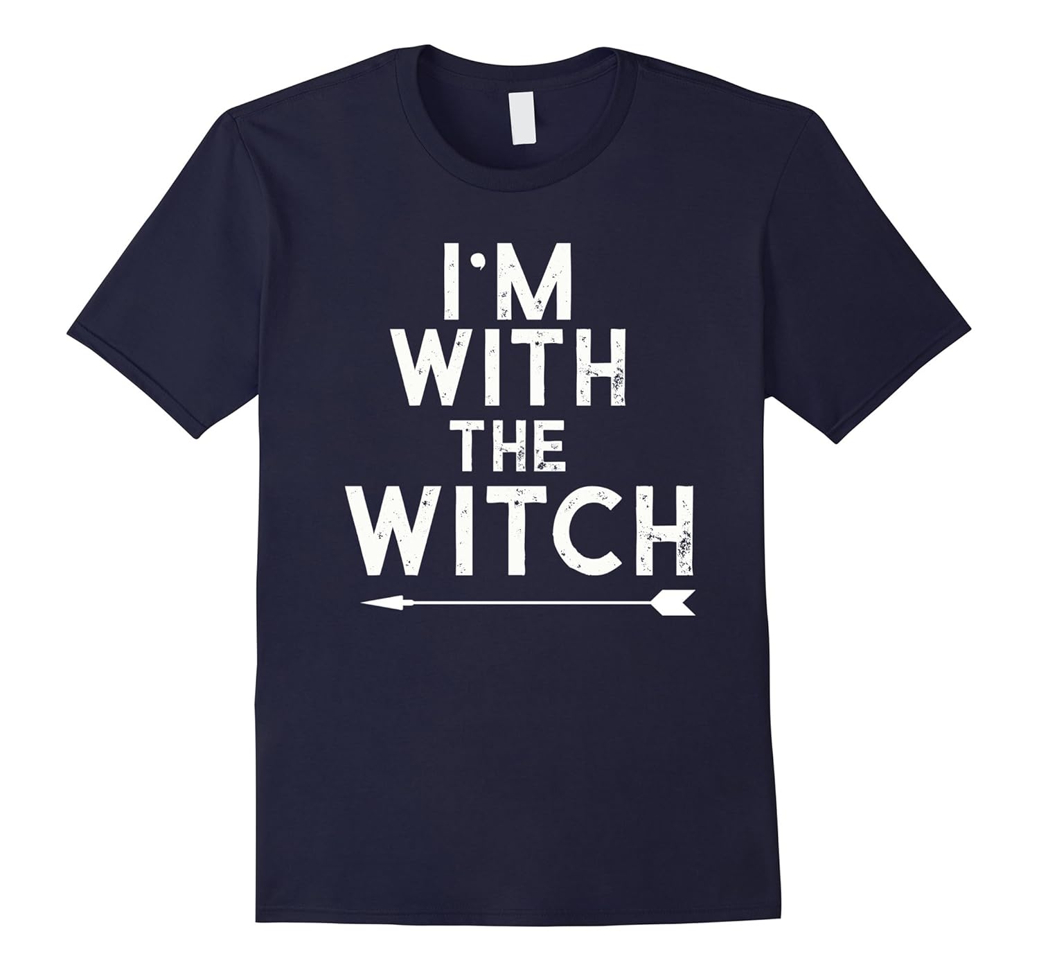 I'm With The Witch Halloween Costume Funny Party Shirt-ANZ