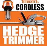 Terratek Cordless Hedge Trimmer 20V 51cm Blade 2 Batteries Charger Included view 8