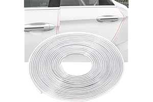 Eytool Clear Car Door Edge Protector,32Ft(10M) Car Edge Trim Rubber Seal Protector with U Shape Car Protection Door Edge Guard Fit for Most Car