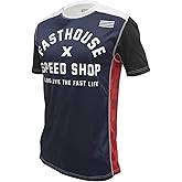 FASTHOUSE Heritage MTB Jersey (Navy, Small) - Men's 2020