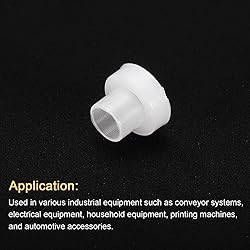 uxcell 24pcs Flanged Sleeve Bearings Plastic