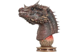 House of The Dragon: Legends in 3-D Caraxes 12” Resin Bust
