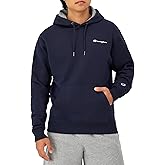 Champion mens Pullover Fleece Hoodie, Standard Fit, Midweight, C Logo, Available in Regular and Big & Tall