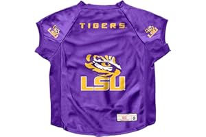 Littlearth NCAA LSU Tigers Stretch Pet Jersey, Team Color, Big Dog