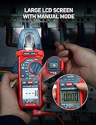 AstroAI Digital Clamp Meter Multimeter 2000 Counts