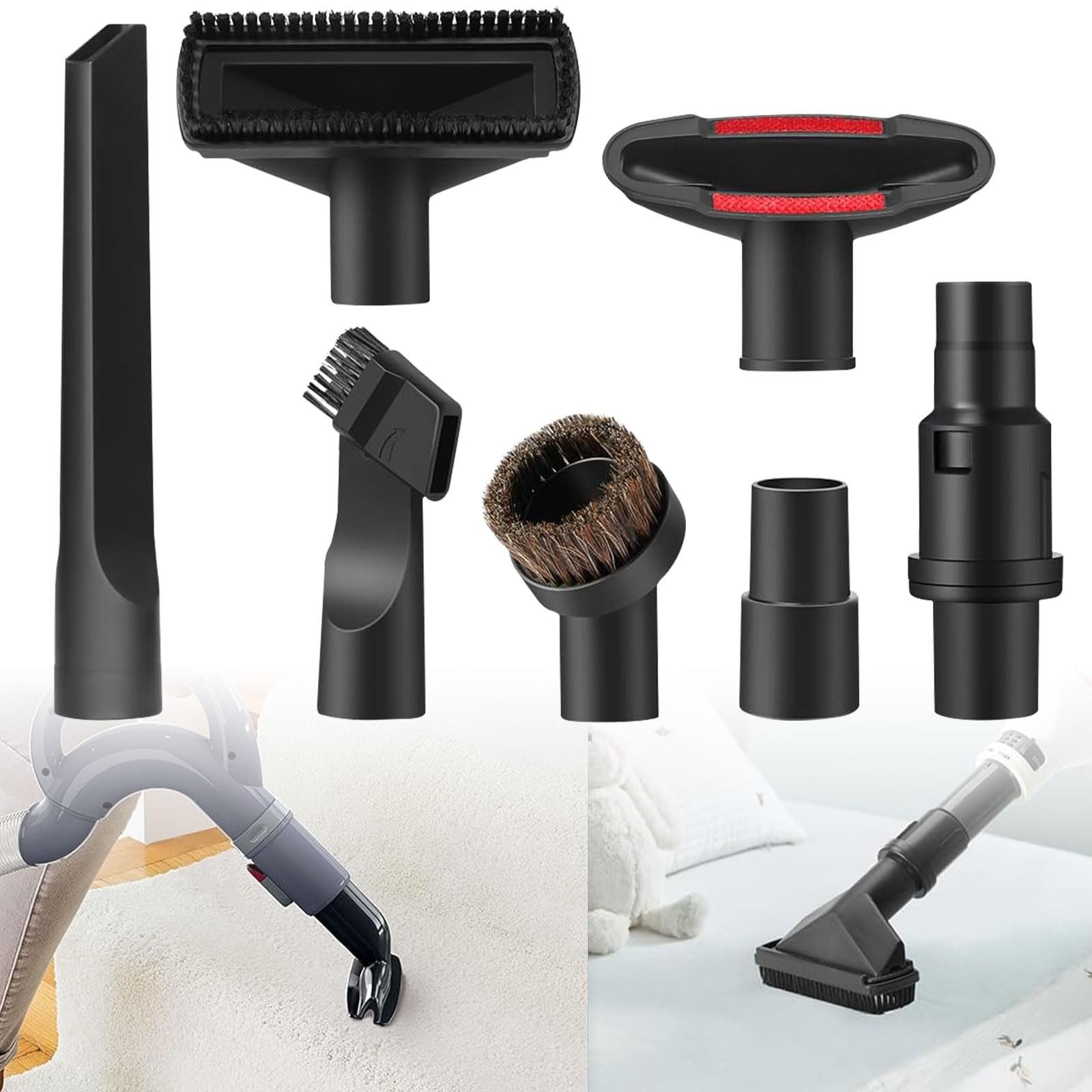 Photo 1 of 1 1/4" (32mm) Vacuum Attachments for Shark Navigator Lift-Away NV360 NV352 NV356E, Rotator NV500 NV501 & Rocket HV300 HV301 HV322 Series Upright Vacuum, Not Fits IZ and IX Series Vacuum Cleaners