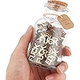 Fucks in a Jar(7oz),Fucks to Give Funny Gift Gag Gift Birthday Gift Christmas Gift；Fuck Bad Mood Vent Spoof Gifts for Friend,Anniversaries Valentines Day. (FUCK in a Jar)