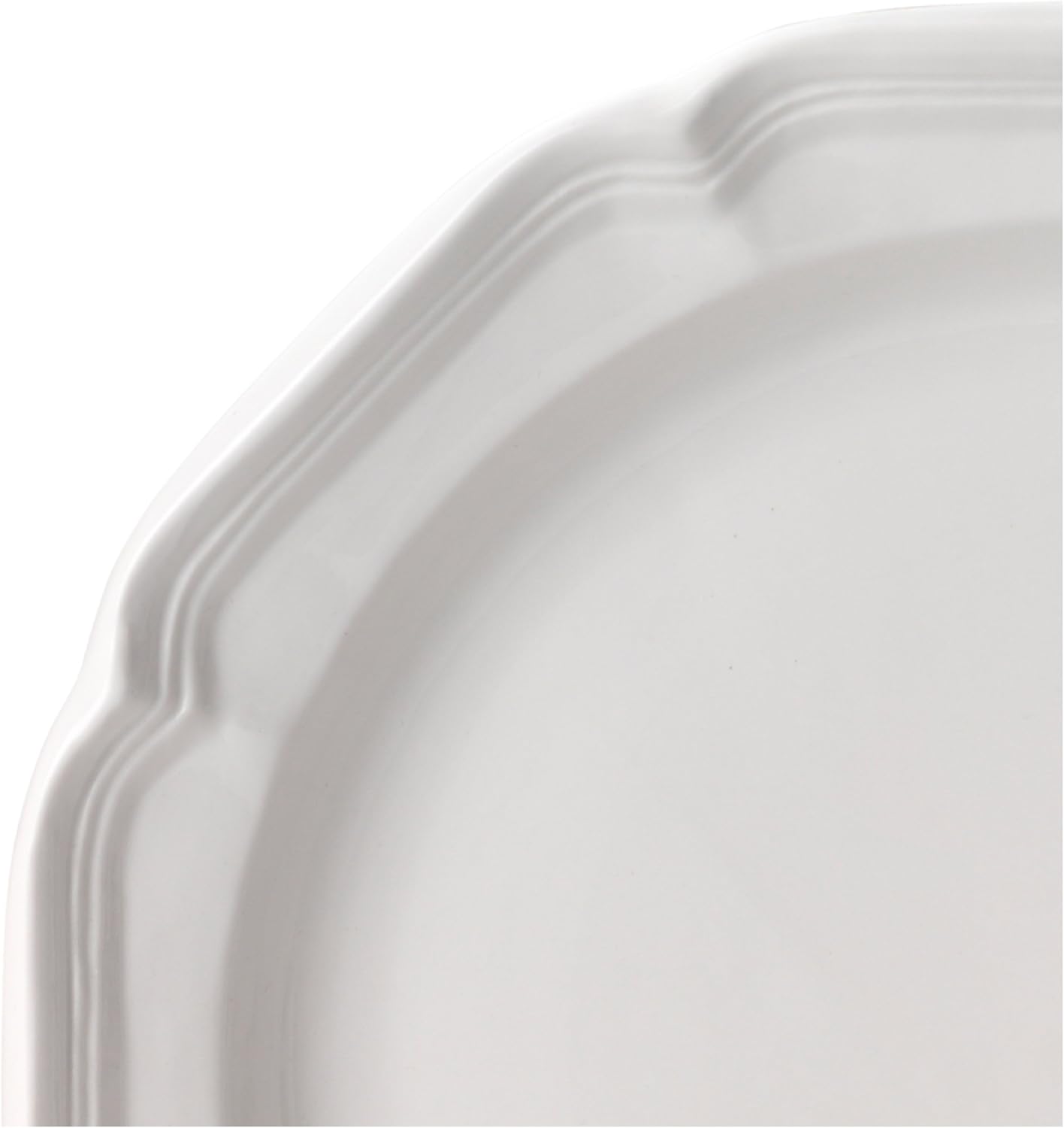  | Mikasa French Countryside Dinner Plate, White, 10.75-Inch - F9000-201: Cereal Bowls