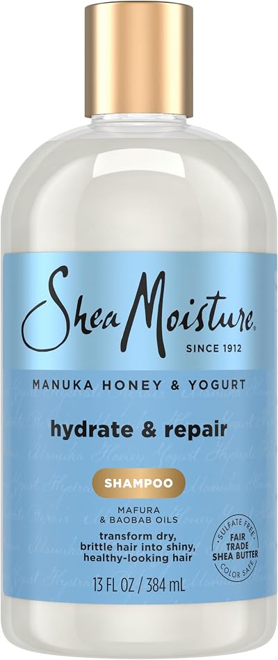 Shea Moisture Manuka Honey Yogurt Shampoo 13oz Moisturizing Hair Care