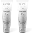 Sonrei Clearly Zinq Mineral Face and Body Zinc Athleisure Sunscreen Gel SPF 60 (3.40 Fl Oz (Pack of 2))