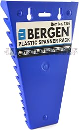 AB Tools Spanner Rack Wrench Holder Storage Rail Tray for 12 Spanners - Plastic view 4